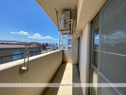 津山マンション[2DK/46.17m2]のバルコニー