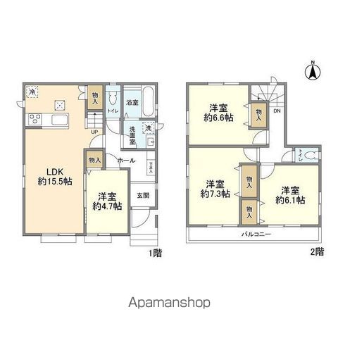 ＫＯＬＥＴ千葉大宮台０３の間取り