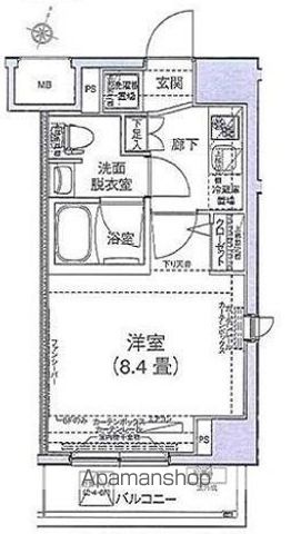 【アイル・イムーブル西日暮里の間取り】