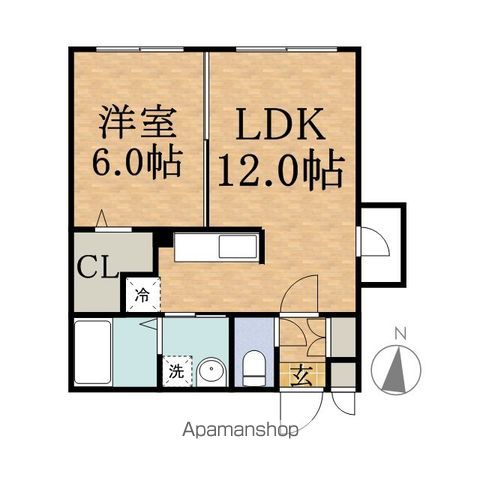 モルティーニ南円山の間取り写真