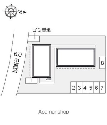 レオパレス立野[1K/19.87m2]の内装7