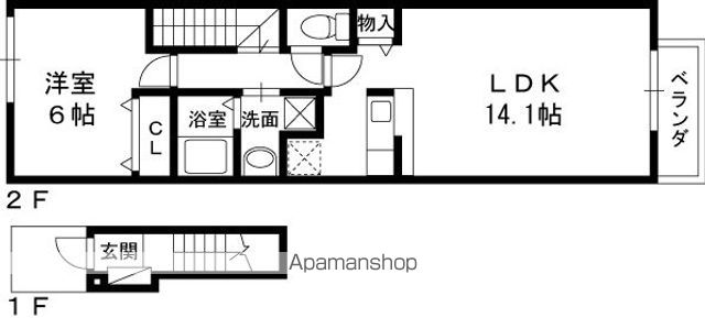 ジャン&Tの間取り写真