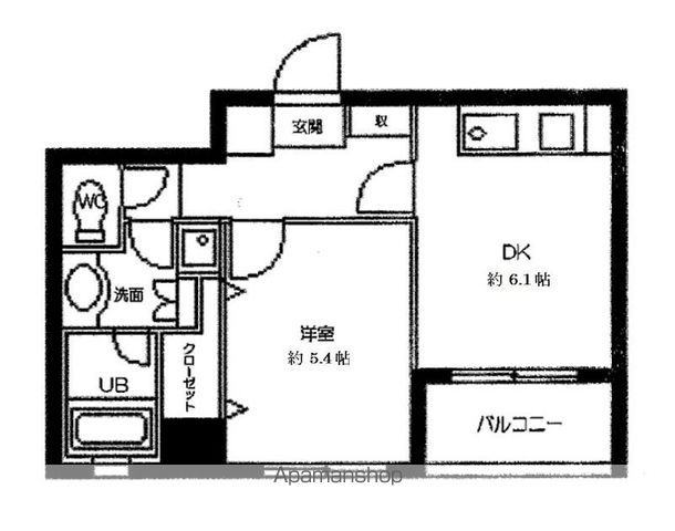 【ラクラス田原町の間取り】