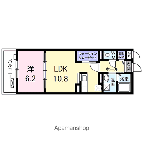 ラヴィータの間取り写真