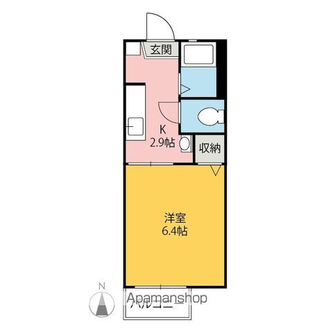 本町ホワイトハイツの間取り写真