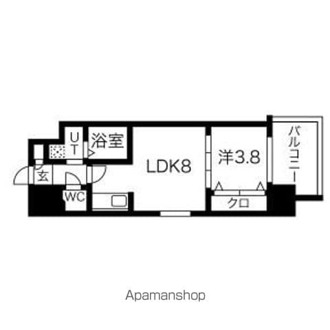 メイクス京橋川IIの間取り写真