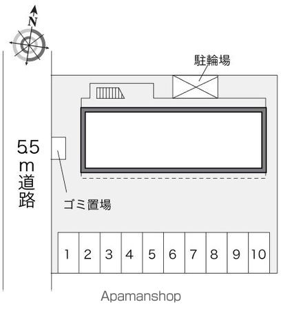 レオパレスシャルマン 305 ｜ 千葉県千葉市中央区都町３丁目9-14（賃貸マンション1K・3階・19.87㎡） その20