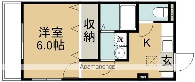 ハピネス松ヶ丘の間取り写真