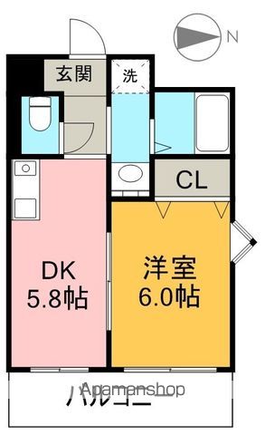 アビタシオン山田の間取り写真