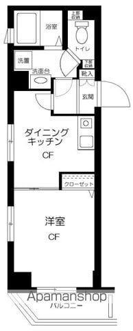 エルサンタフェ渋谷の間取り写真
