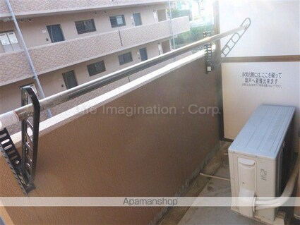 滋賀県東近江市中小路町[1K/21m2]のバルコニー