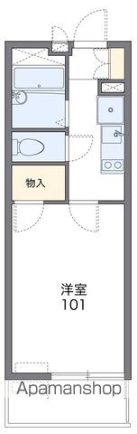 レオパレス旭丘の間取り写真