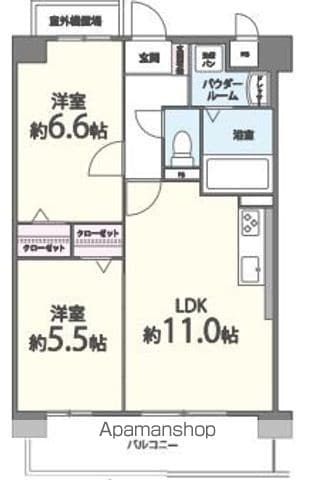 Ｊパラッツォの間取り