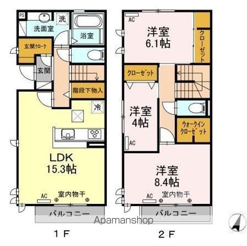 シンフォニーの間取り写真