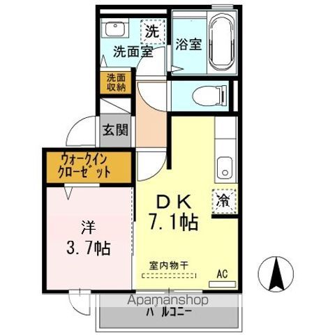 セジュール・マルシェの間取り写真