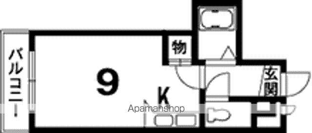 グランドールワタナベの間取り写真