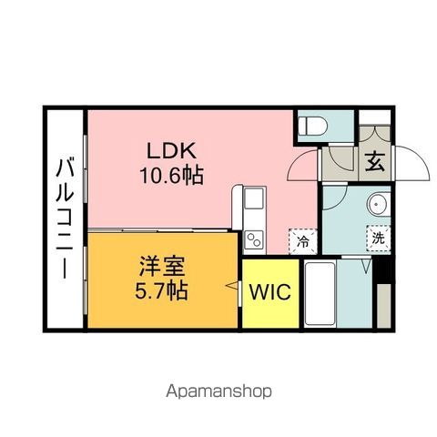 アルティメゾン博多の間取り写真
