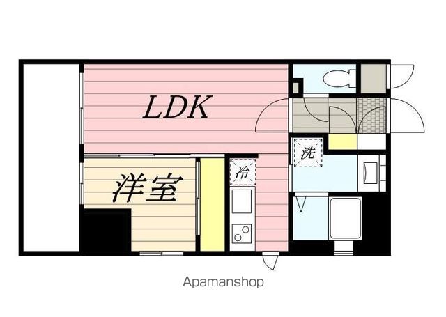 【福岡市早良区高取のマンションの間取り】