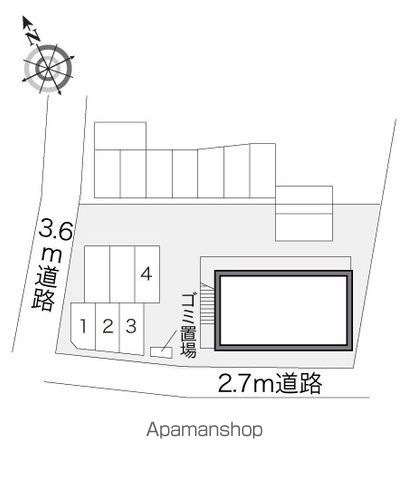 レオパレスＧＲＥＥＮＳＩＤＥ 203 ｜ 東京都国分寺市南町１丁目2-8（賃貸アパート1K・2階・20.28㎡） その13