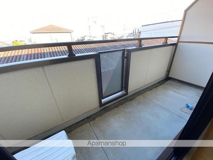ミズホハイツ[1R/22.68m2]のバルコニー