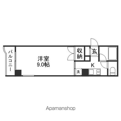 グランツ西古松Iの間取り写真