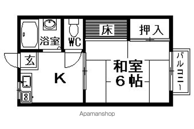 ツダハイツの間取り写真