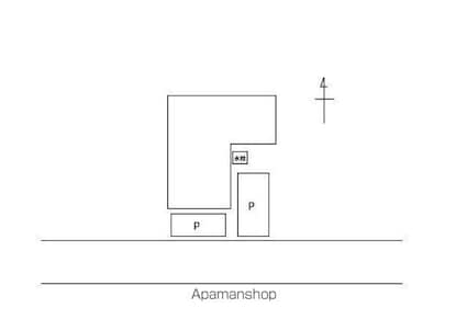 橋本牟礼町戸建[4DK/81.22m2]の配置図