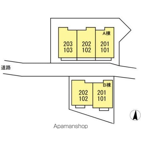 カーサ　カリーノ 102 ｜ 東京都世田谷区太子堂３丁目4-21（賃貸アパート1LDK・1階・39.12㎡） その19