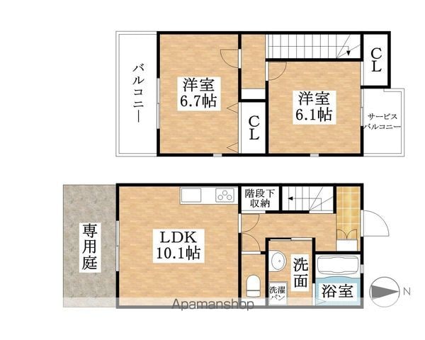 間取り：223039619594