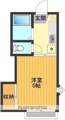 コーポラス100の間取り写真