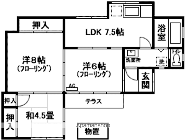 間取り：204010155007