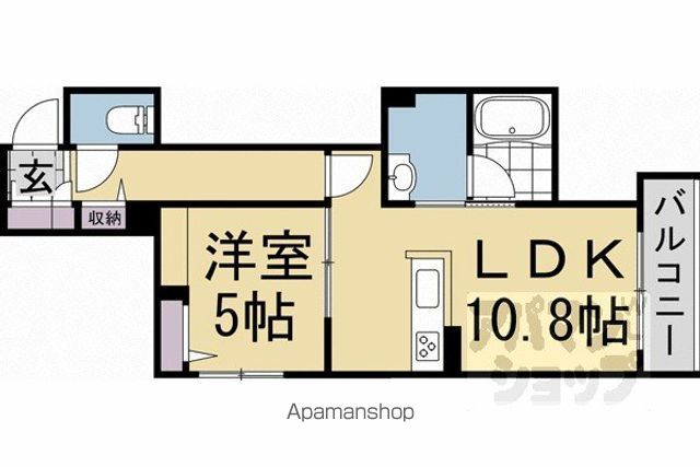 シャーメゾンレグ北山の間取り写真