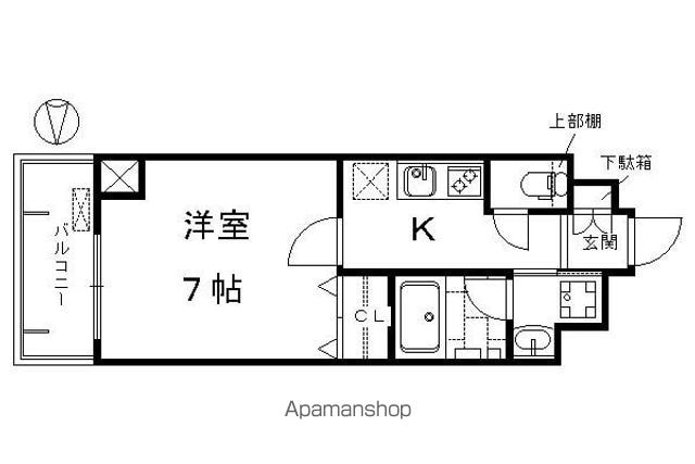 アスヴェル京都東寺前IIの間取り写真