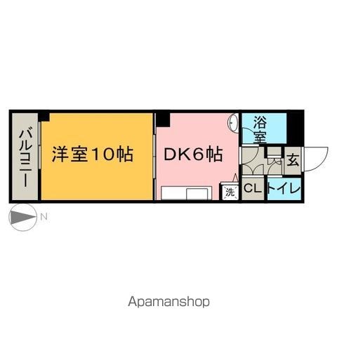 音羽壱番館金山の間取り写真