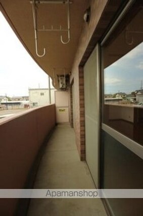 シャルム弐番館[2LDK/58.13m2]のバルコニー