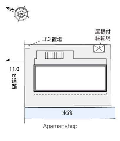 レオパレスパピエ薫風 104 ｜ 東京都葛飾区新宿３丁目11-7（賃貸マンション1K・1階・19.87㎡） その10