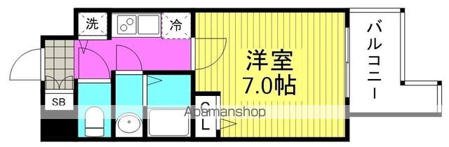 S−RESIDENCE天満GRACISの間取り写真