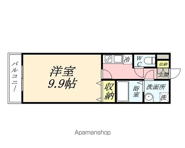 WILLDO岡山大供の間取り写真