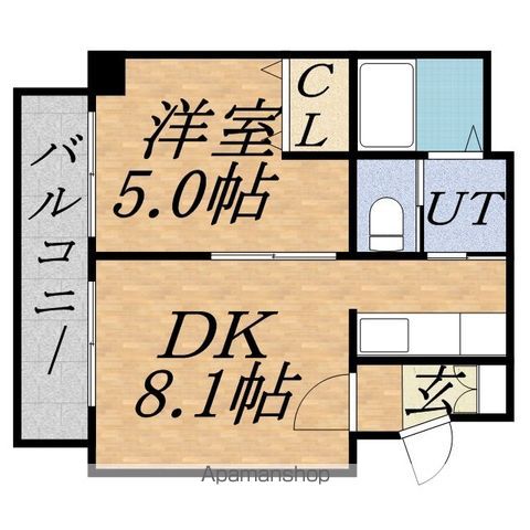 アストリア大通の間取り写真