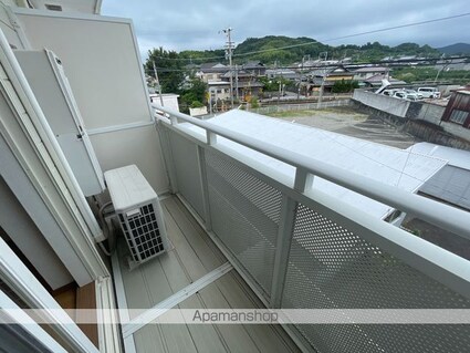 パルテール吉備[1LDK/41.98m2]のバルコニー