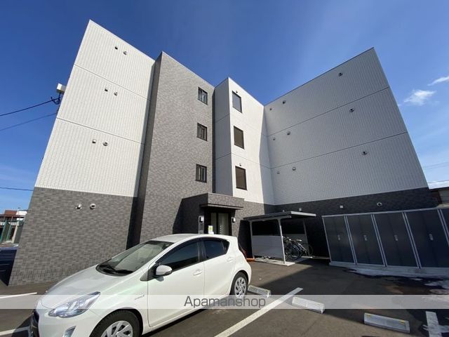 函館市電宝来谷地頭 宝来町駅 徒歩6分 4階建 築8年の外観写真