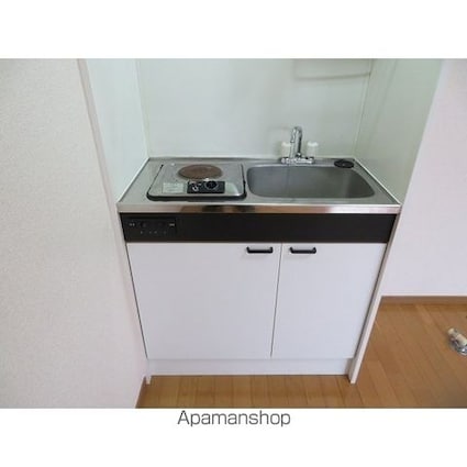 ＡＭＭＳ　ＯＫＡＭＵＲＡ[1R/17.6m2]のキッチン