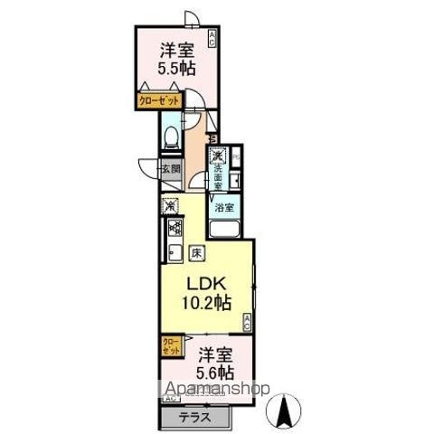 セレスティア荒川IIの間取り写真