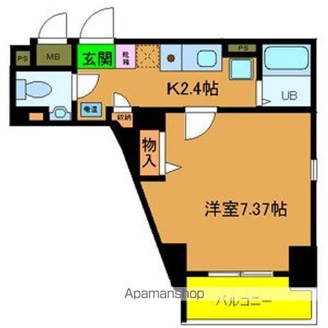 エイチ・ツー・オー東住吉Ⅰ番館の間取り