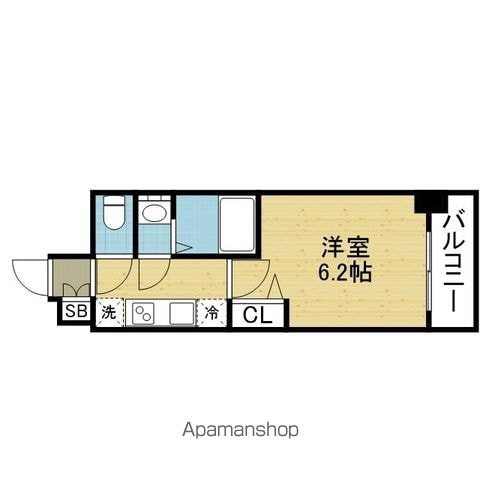 プレリス北巽駅前ラバルスの間取り写真
