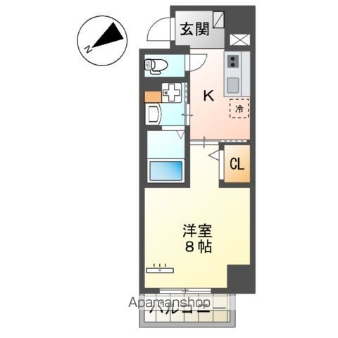 セラヴィ箱崎の間取り写真