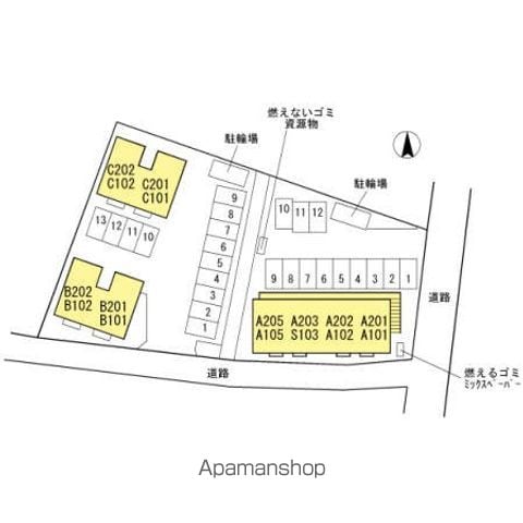 甲府南プレジオ　Ａ 105 ｜ 山梨県甲府市上曽根町3662-56（賃貸アパート1LDK・1階・40.07㎡） その12