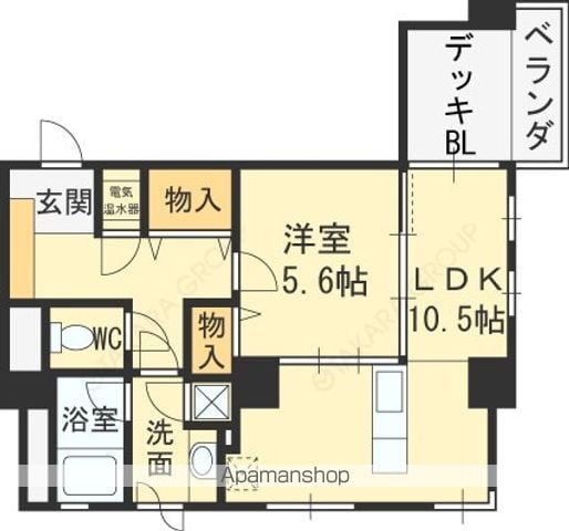 アースブルージュの間取り写真