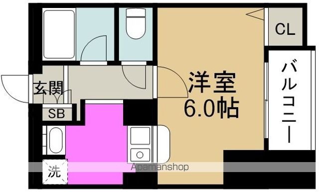 エステムプラザ梅田WESTの間取り写真