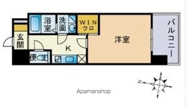 CAVANA TENJIN MINAMI(旧HMリバーサイド天神の間取り写真